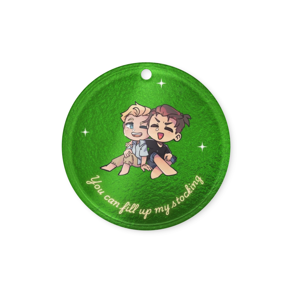 George and Lawson Limited Edition Acrylic Holiday  ornament