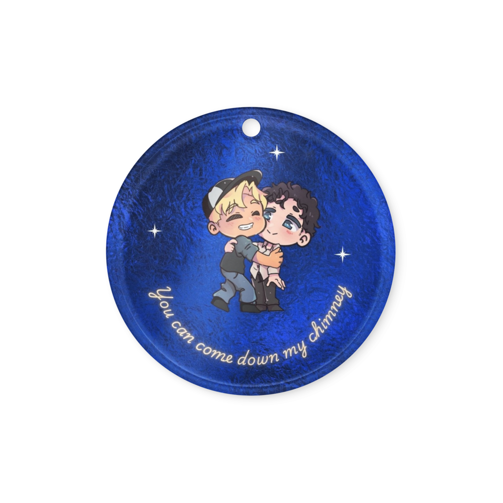 Tucker and Chance Limited Edition Acrylic Holiday  Ornament