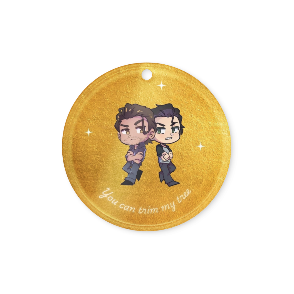 Web and Jesse Limited Edition Acrylic Holiday Ornament