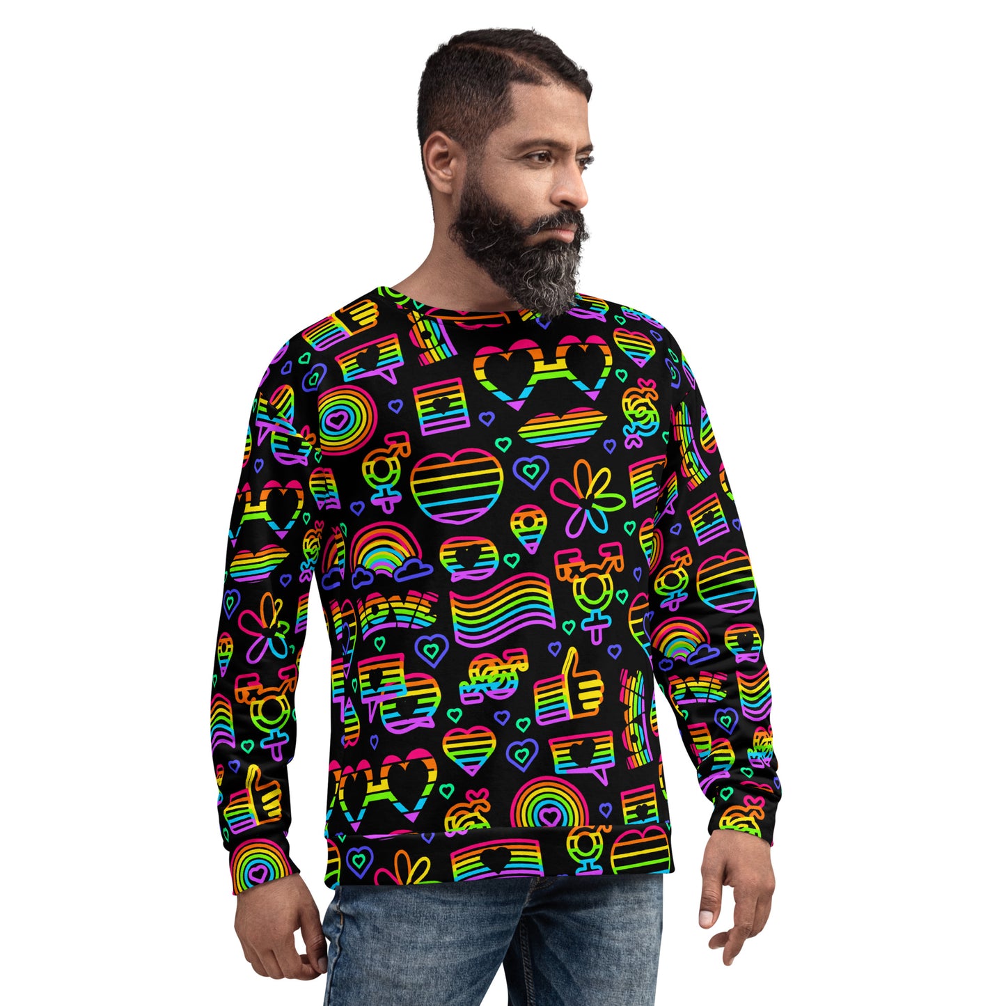 Neon Pride Unisex Sweatshirt