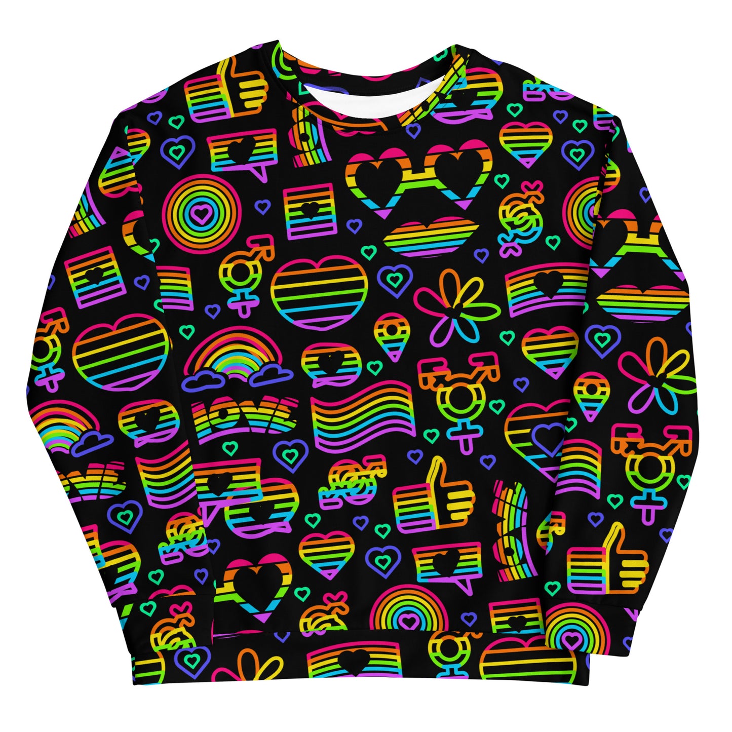 Neon Pride Unisex Sweatshirt