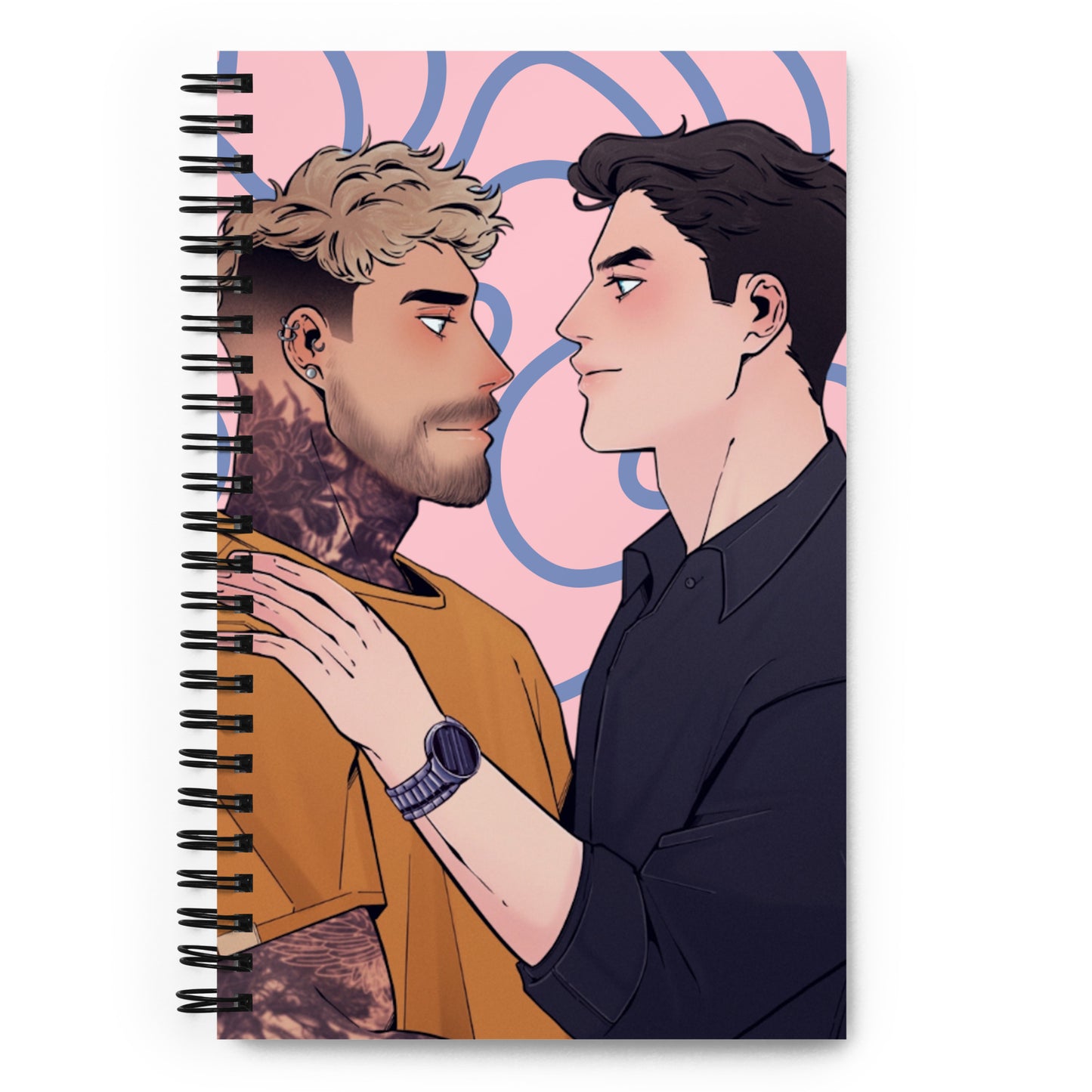 Wes & Devon Spiral notebook