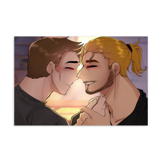 Trent and Xavier Postcard